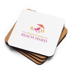 Cork-Backed Drink Coaster - BH Chair Logo