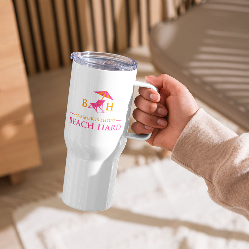 Insulated Travel Mug with Handle - BH Chair Logo