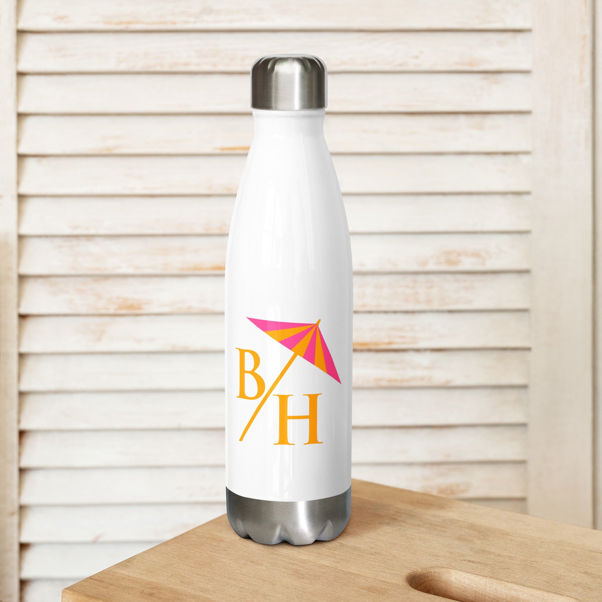 Stainless steel water bottle - BH Logo